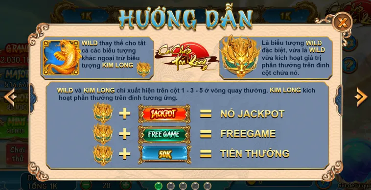 Chiến Thuật Quay Slot Game Cá Chép Hoá Rồng Tại VaoBet Đỉnh Cao Săn Thưởng Tài Lộc