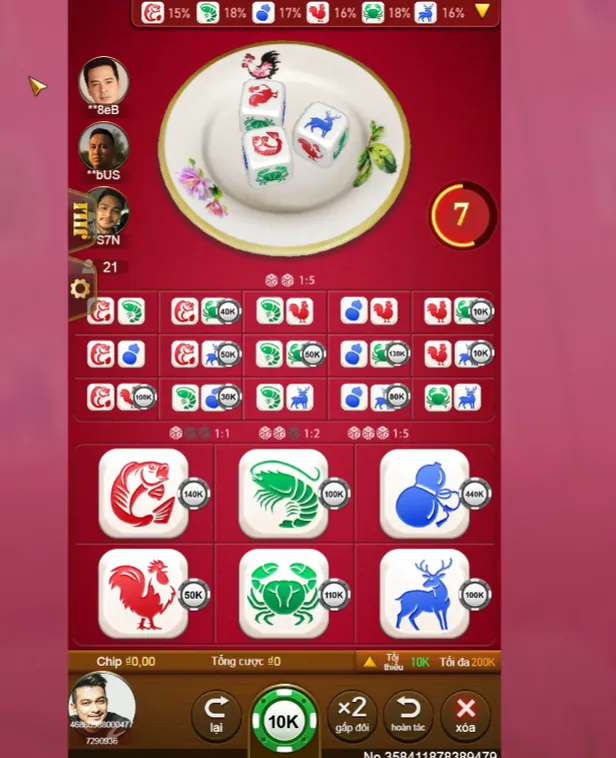Fish Prawn Crab Live Tại VaoBet Đỉnh Cao Giải Trí Đẳng Cấp Nhất