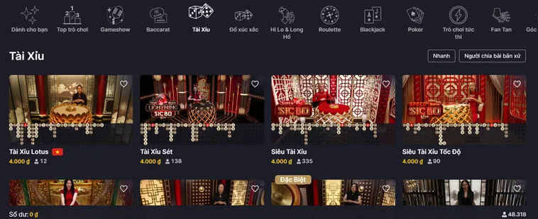 Sicbo Live Tại VaoBet Cơ Hội Săn Tiền Thưởng Khủng Mỗi Ngày
