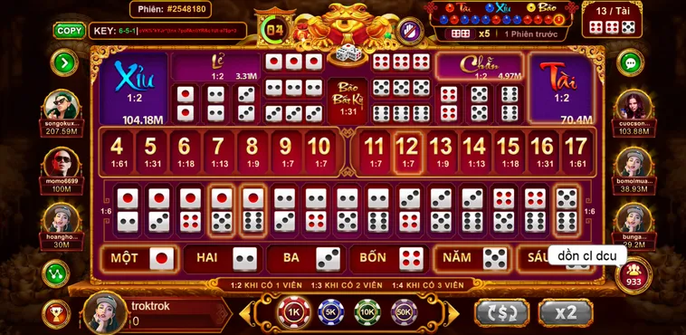 Table Game Sicbo Tài Phú Tại VaoBet Đỉnh Cao Săn Thưởng Lớn Hấp Dẫn