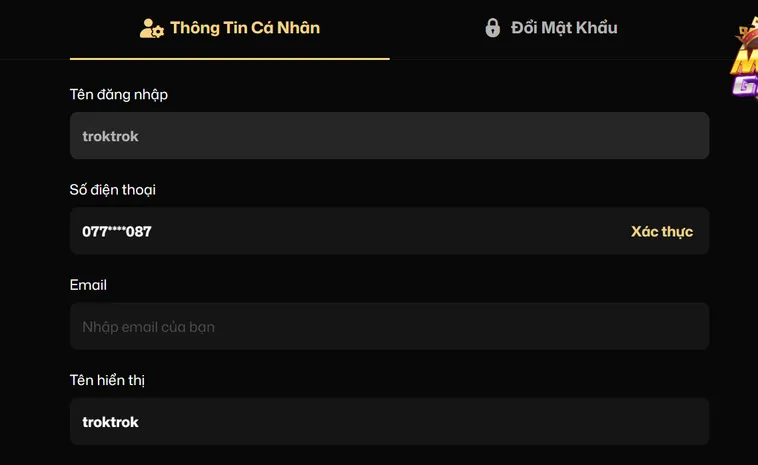Các Thông Tin Cần Điền Vào Form Với Người Dùng Mới Tại VaoBet