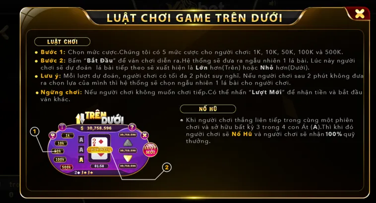 Khám Phá Siêu Phẩm Game Nhanh Trên Dưới Tại VaoBet Với Tỷ Lệ Thắng Khủng