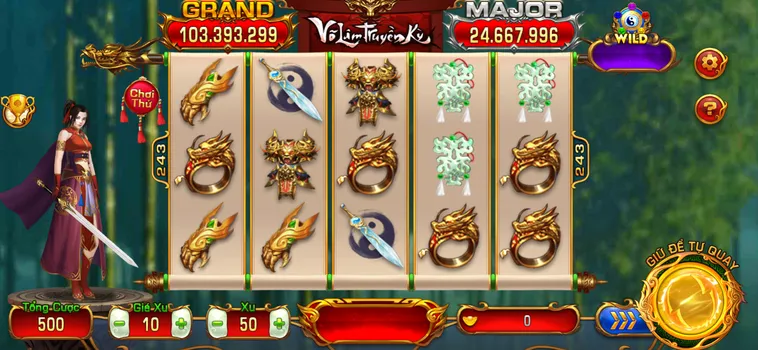 Slot Game Võ Lâm Truyền Kỳ Tại VaoBet Hành Trình Chinh Phục Giang Hồ